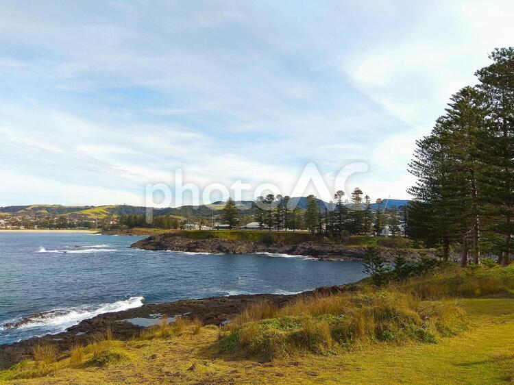 自然　風景　ストームベイ 風景,海岸,旅の写真素材