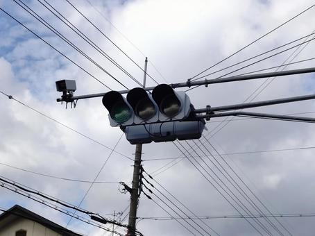 信号機 信号機,信号,車両用の写真素材