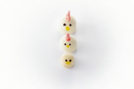 酉年 スイーツ(マシュマロ) 鶏 ひよこ 酉年 スイーツ(マシュマロ) 鶏 ひよこ 家族,酉年,親子の写真素材