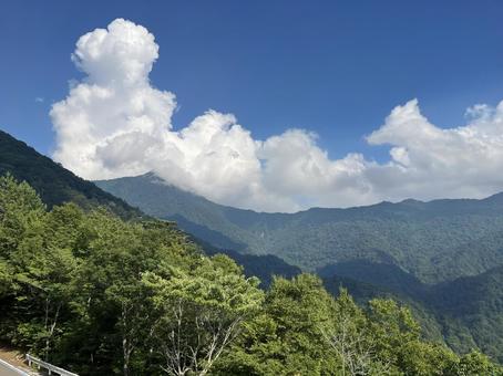 山と空 山と空の写真