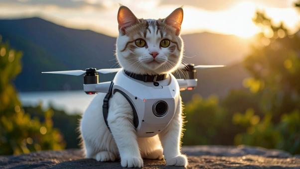 超リアルな猫型ドローン2 超リアルな猫型ドローン2の写真