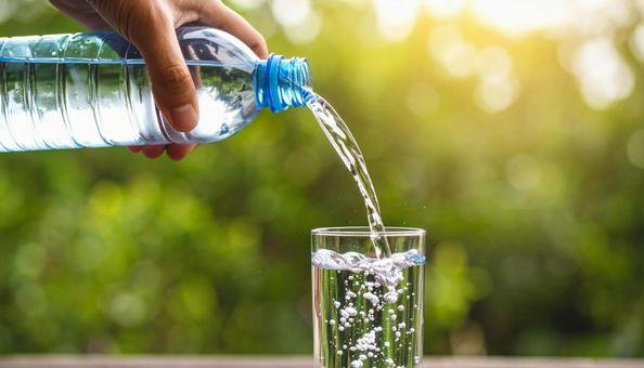 水が描く自然の温度差 水が描く自然の温度差の写真