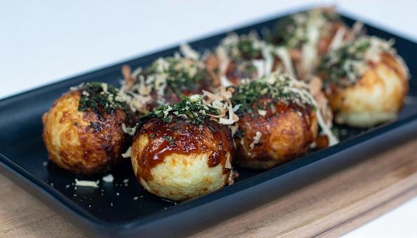 たこ焼き たこ焼きの写真