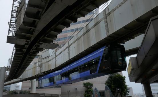 軌道 軌道,モノレール,車両の写真素材