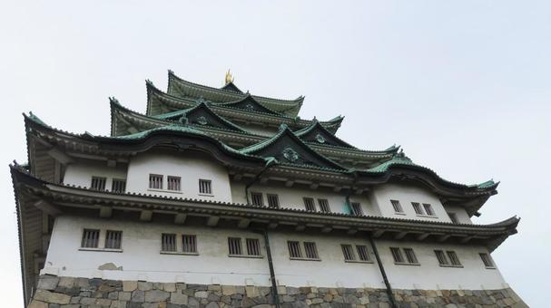名古屋城　天守　大天守 名古屋城,尾張徳川家,御三家の写真素材