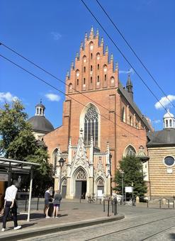 クラフク旧市街の街並み クラフク旧市街の街並み クラフク旧市街,街並み,oldーtownの写真素材