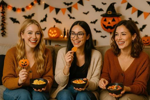 リビングの女子会 リビングの女子会の写真