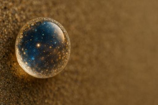 砂粒の中のミニ宇宙 砂粒の中のミニ宇宙の写真