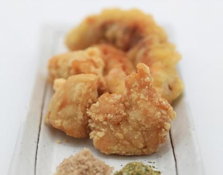 いか下足天ぷら&鶏唐揚げ いか下足天ぷら&鶏唐揚げ いか下足,天ぷら,いか下足天ぷらの写真素材