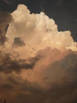 たちのぼる積乱雲　の写真