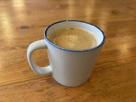 カフェラテ_マグカップ カフェ,カフェラテ,コーヒーの写真素材