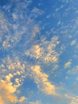 Photo, sky, evening, sunset, 
