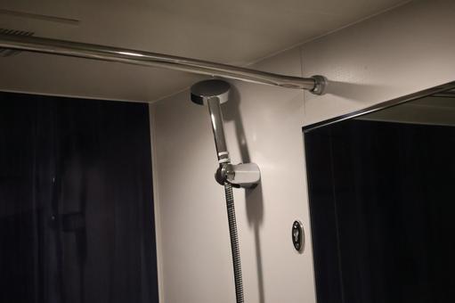 浴室のシャワーヘッド 浴室,シャワーヘッド,鏡の写真素材