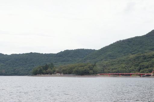赤城大沼 赤城大沼 赤城大沼,群馬,赤城神社の写真素材