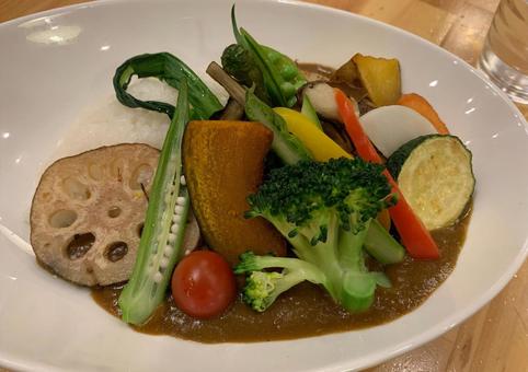 野菜カレー 野菜カレーの写真