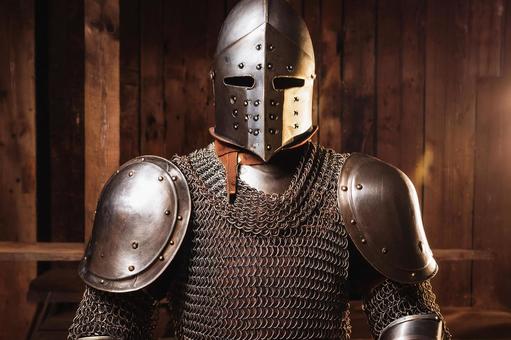 西洋鎧のイメージの写真