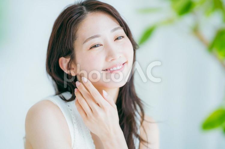 若い女性の美容イメージ 美容,ビューティー,女性の写真素材