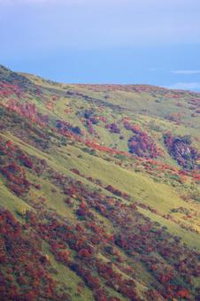 紅葉の那須岳 紅葉の那須岳の写真