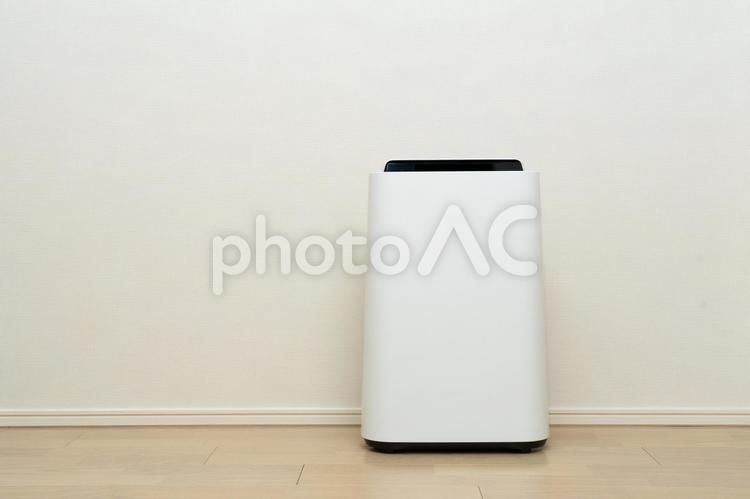 インテリアに馴染む空気清浄機 空気清浄機,リビング,インテリアの写真素材