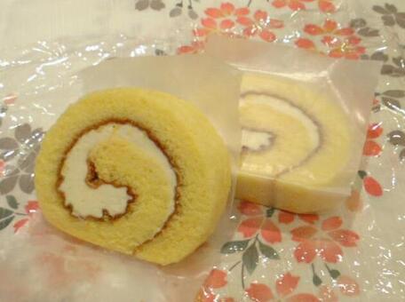 ロールケーキの写真