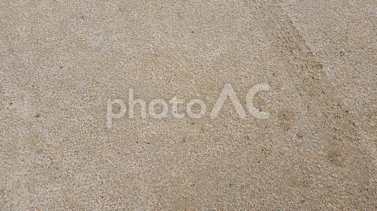 タイヤ痕 タイヤ,痕,砂利の写真素材