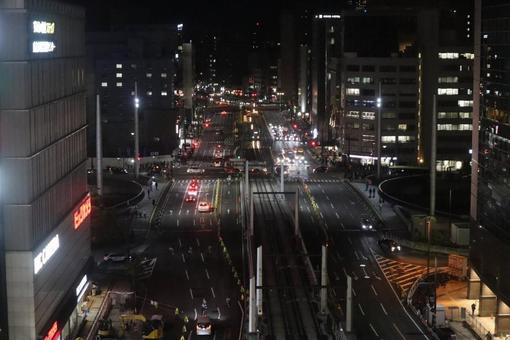 優しい明かり 夜景,夜,風景の写真素材