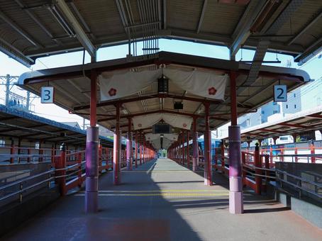 太宰府駅 太宰府駅 太宰府,駅,太宰府駅の写真素材