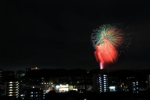 瀬戸物祭り 花火 瀬戸物祭り 花火の写真