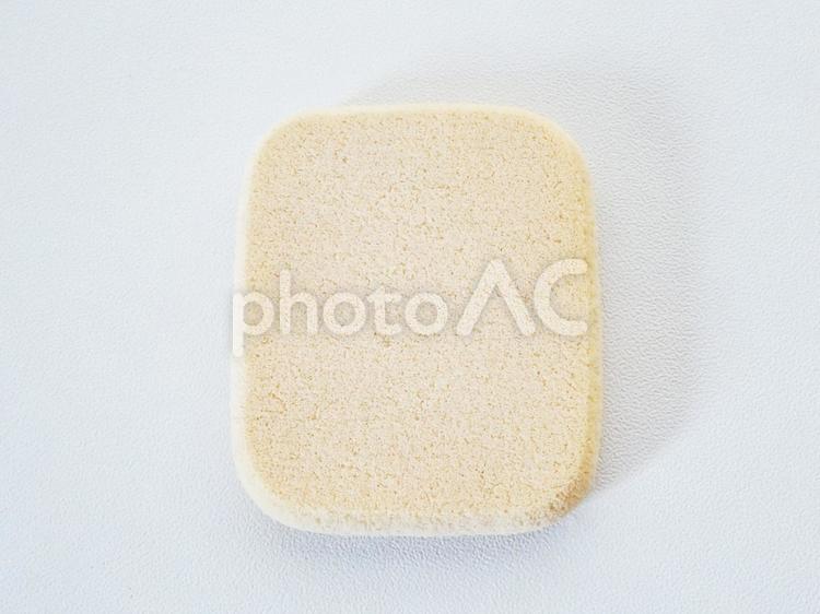 ファンデーションのスポンジ１ ファンデーション,スポンジ,パフの写真素材