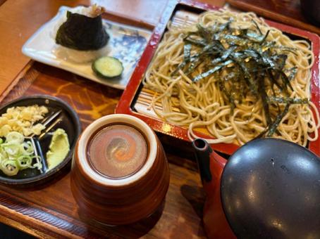 Zaru soba and Japanese cuisine, JPG Zaru soba and Japanese cuisine, JPG