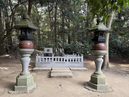 鹿島神宮　さざれ石 鹿島神宮,神社,茨城県の写真素材