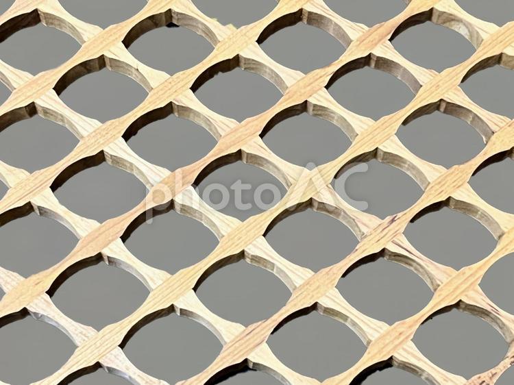 木枠模様（テクスチャ）グレー 木枠,テクスチャ,模様の写真素材