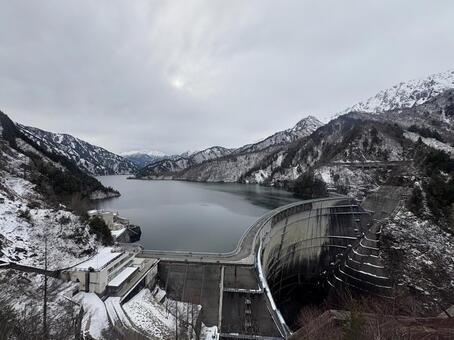 黒部ダム 黒部ダム,富山県,長野県の写真素材