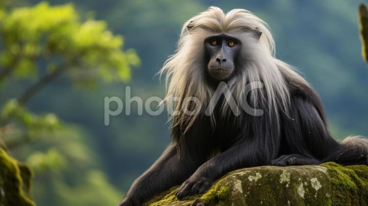 シシオザル No 27351588｜写真素材なら「写真AC」無料（フリー）ダウンロードOK