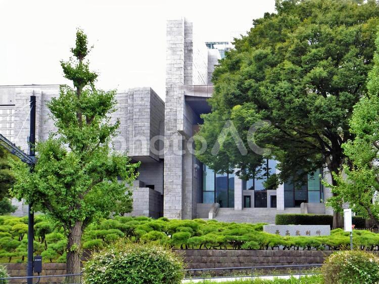 皇居外苑散歩14 最高裁判所,皇居外苑,建物の写真素材