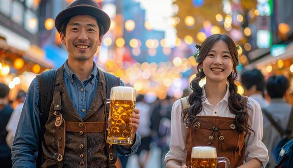 オクトーバーフェスト ビールの祭典 オクトーバーフェスト ビールの祭典の写真
