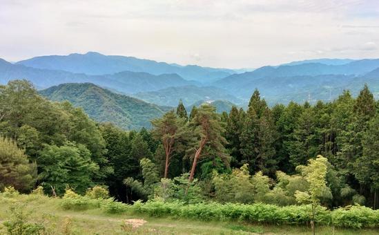 山並み 山並みの写真