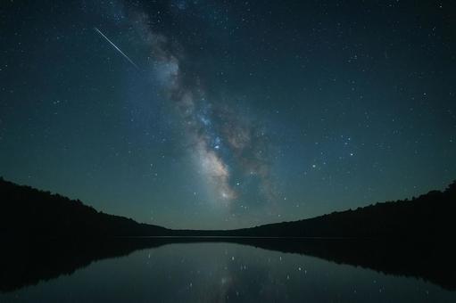 流れ星 流れ星の写真