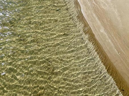 海 海,背景,砂浜の写真素材
