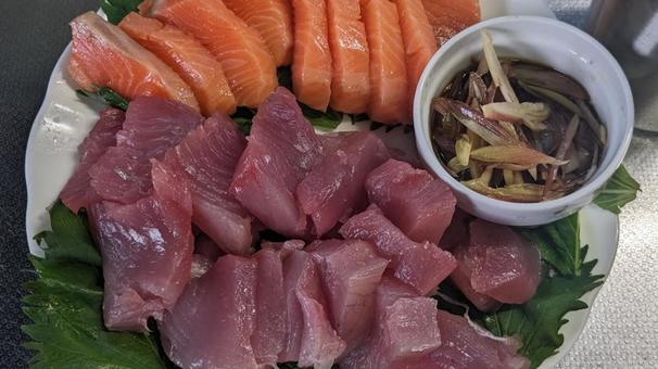 刺盛り 好きなものだけ 刺盛り,刺身,マグロの写真素材