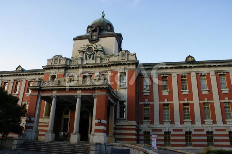 旧名古屋控訴院地方裁判所区裁判所庁舎正面 旧名古屋控訴院地方裁判所区裁判,裁判所正面,愛知県大正建物の写真素材