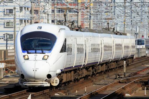 JR九州 885系特急電車(一次車) JR九州 885系特急電車(一次車) jr九州,885系,特急の写真素材