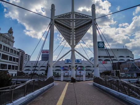 【山口県】下関市・下関駅エキマチ広場 下関駅,下関,下関市の写真素材