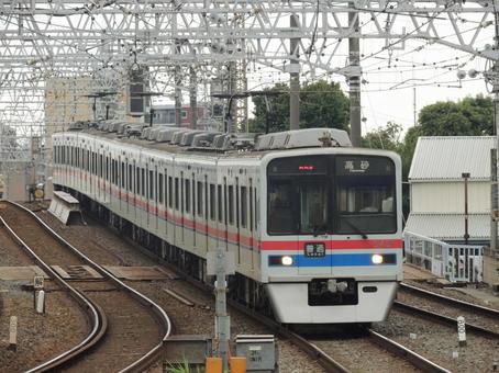 京成3400形 高砂駅にて 京成3400形 高砂駅にての写真