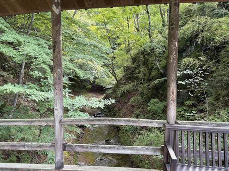 やすらぎ 川,橋,景色の写真素材