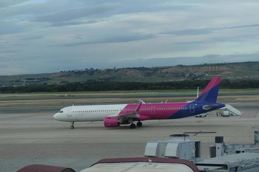 マドリード・バラハス国際空港(スペイン) マドリード・バラハス国際空港(スペイン) アドルフォ・スアレス・マドリー,スペイン,マドリードの写真素材