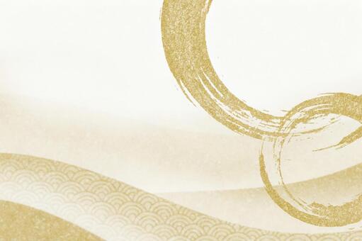 和柄の背景テクスチャ・年賀状の素材 和紙,和柄,年賀状の写真素材