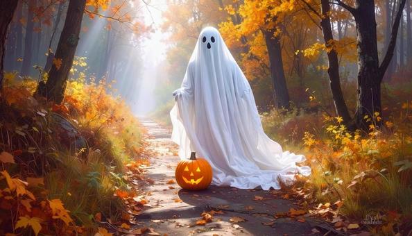ハロウィンのお化け 仮装 ハロウィンのお化け 仮装の写真
