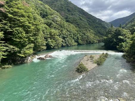 川 川 川,夏,自然の写真素材