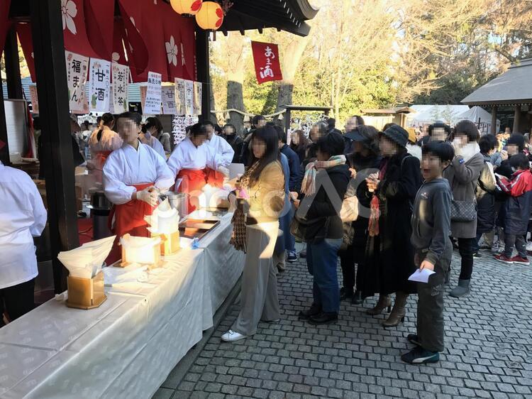 櫻木神社　初詣 櫻木神社,桜木神社,初詣の写真素材